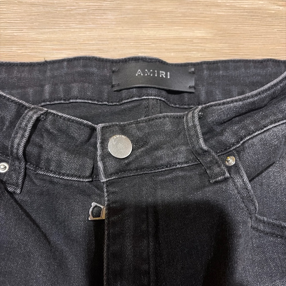 Amiri Black Denim Jeans